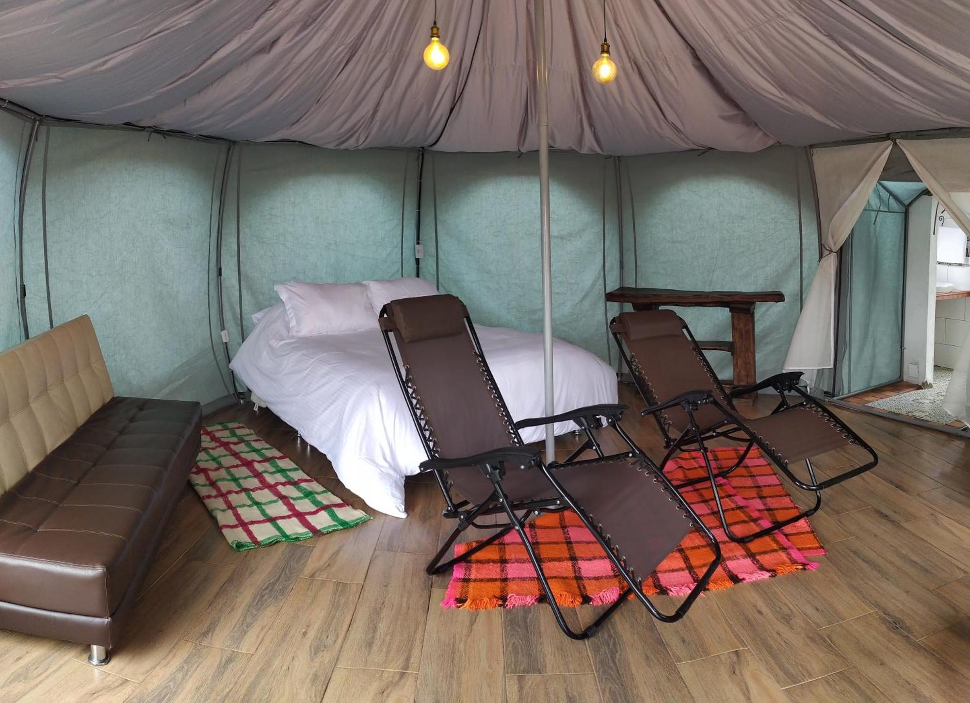 Cabanas & Glamping De Ruana Por Boyaca Paipa Exterior foto