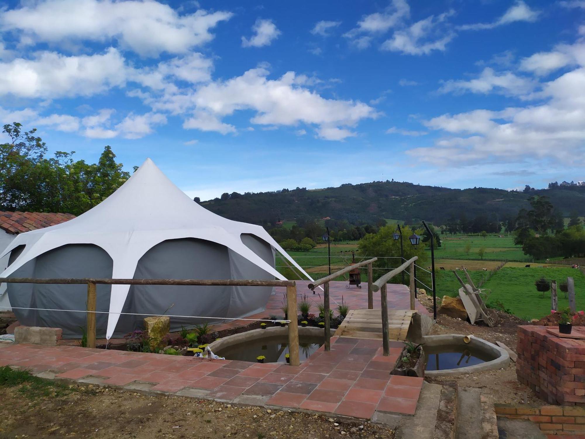 Cabanas & Glamping De Ruana Por Boyaca Paipa Exterior foto